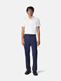 Versace White Polo Shirt with Medusa Detail on the Collar in Cotton Man