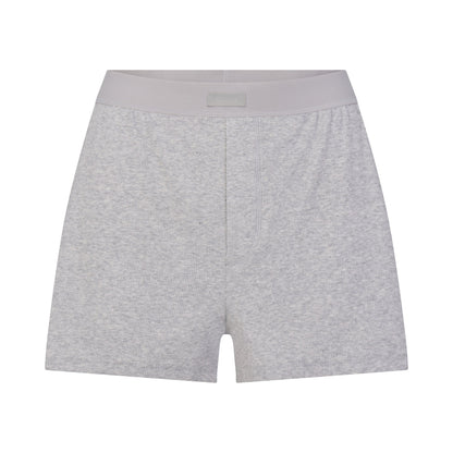 Cotton Rib Loose Boxer