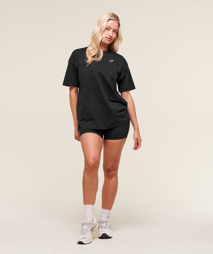 Gymshark Training Oversized T-Shirt  - Black