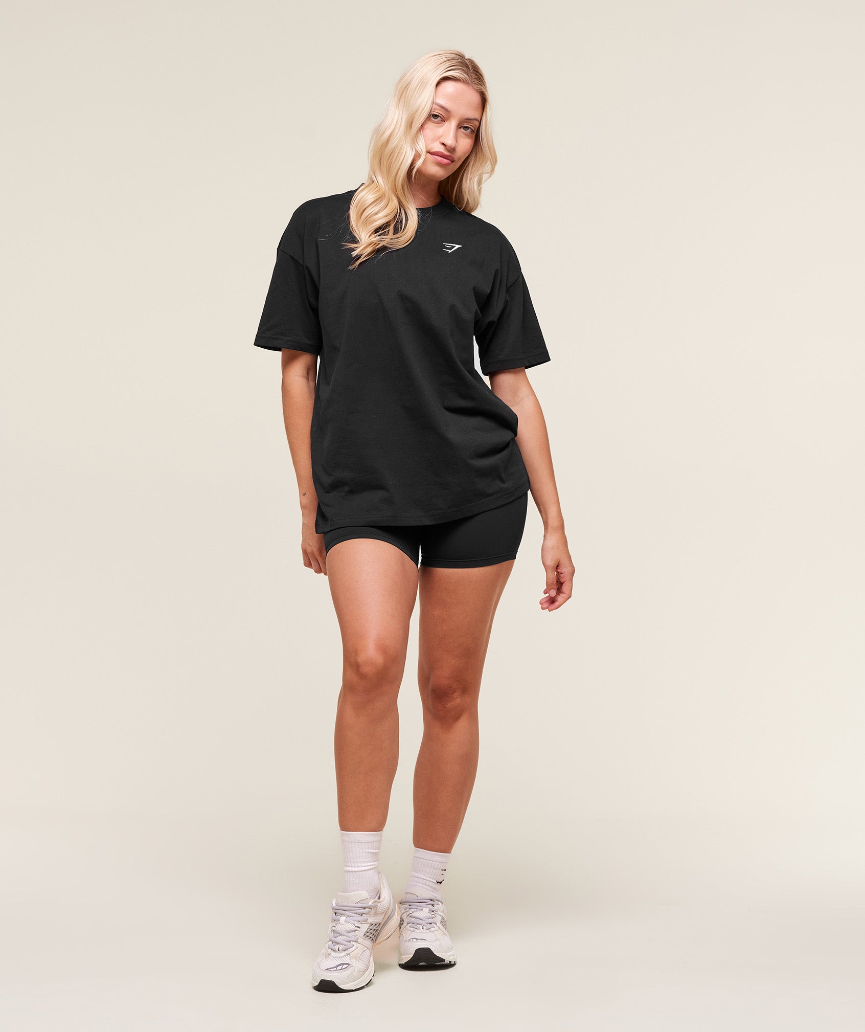 Gymshark Training Oversized T-Shirt  - Black