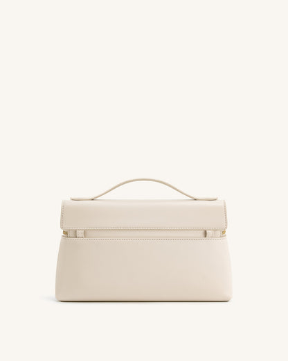 Thea Top Handle Bag - Mocha Brown