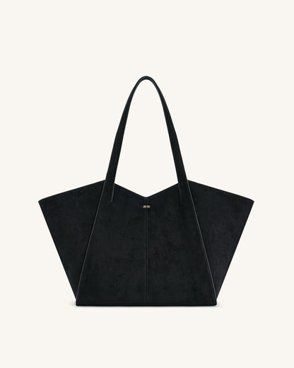 Kiana Large Capacity Tote Bag - Deep Claret