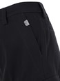 Off-white Black Cargo Shorts with Belt Loops in Cotton Man