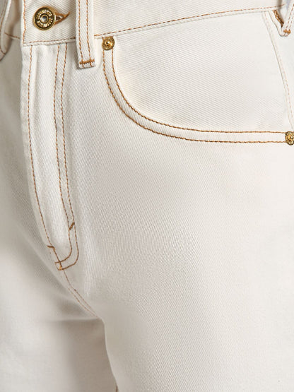 Jacquemus Jacquemus Le De-Nîmes Droit high rise jeans - Size: 32 Jeans | Shop From The Mirage