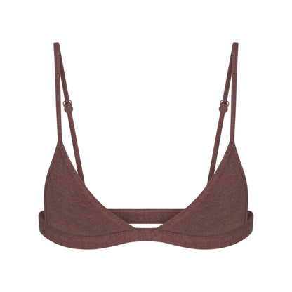 Everyday Cotton Triangle Bralette