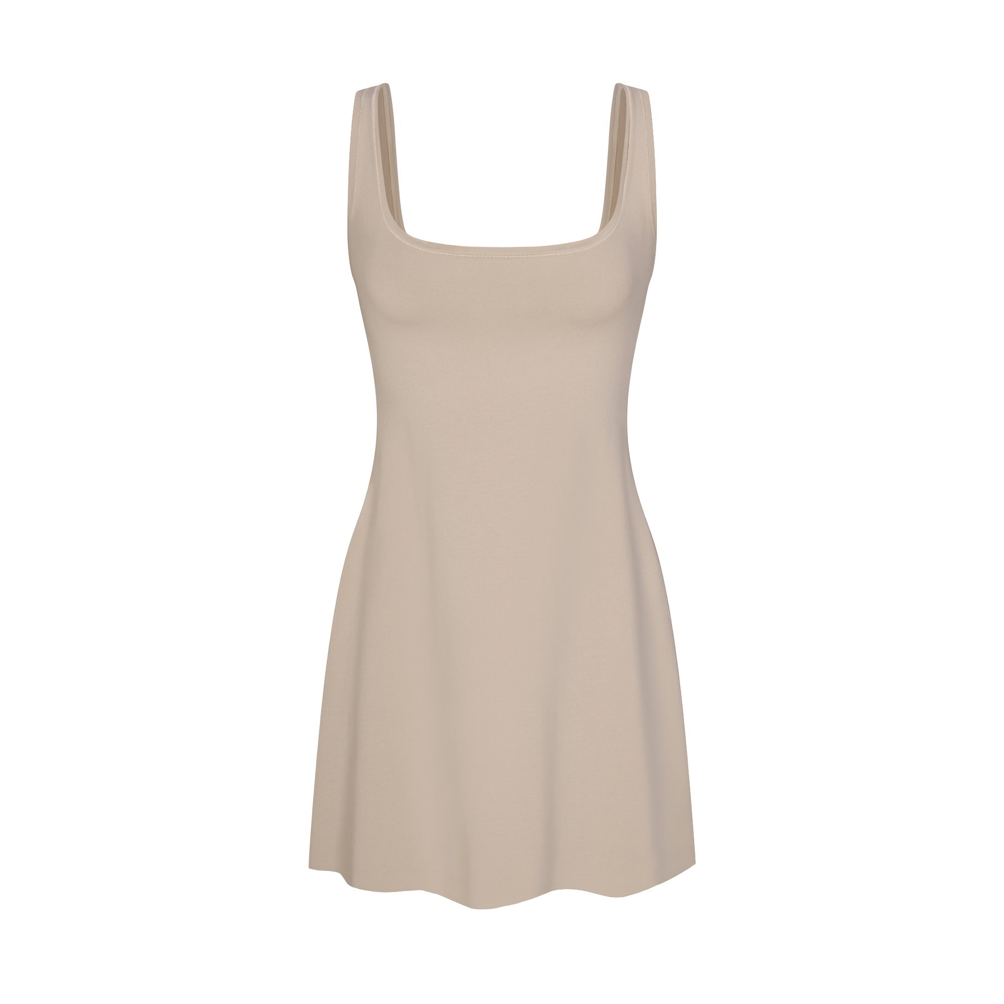 Cotton Jersey Mini Dress