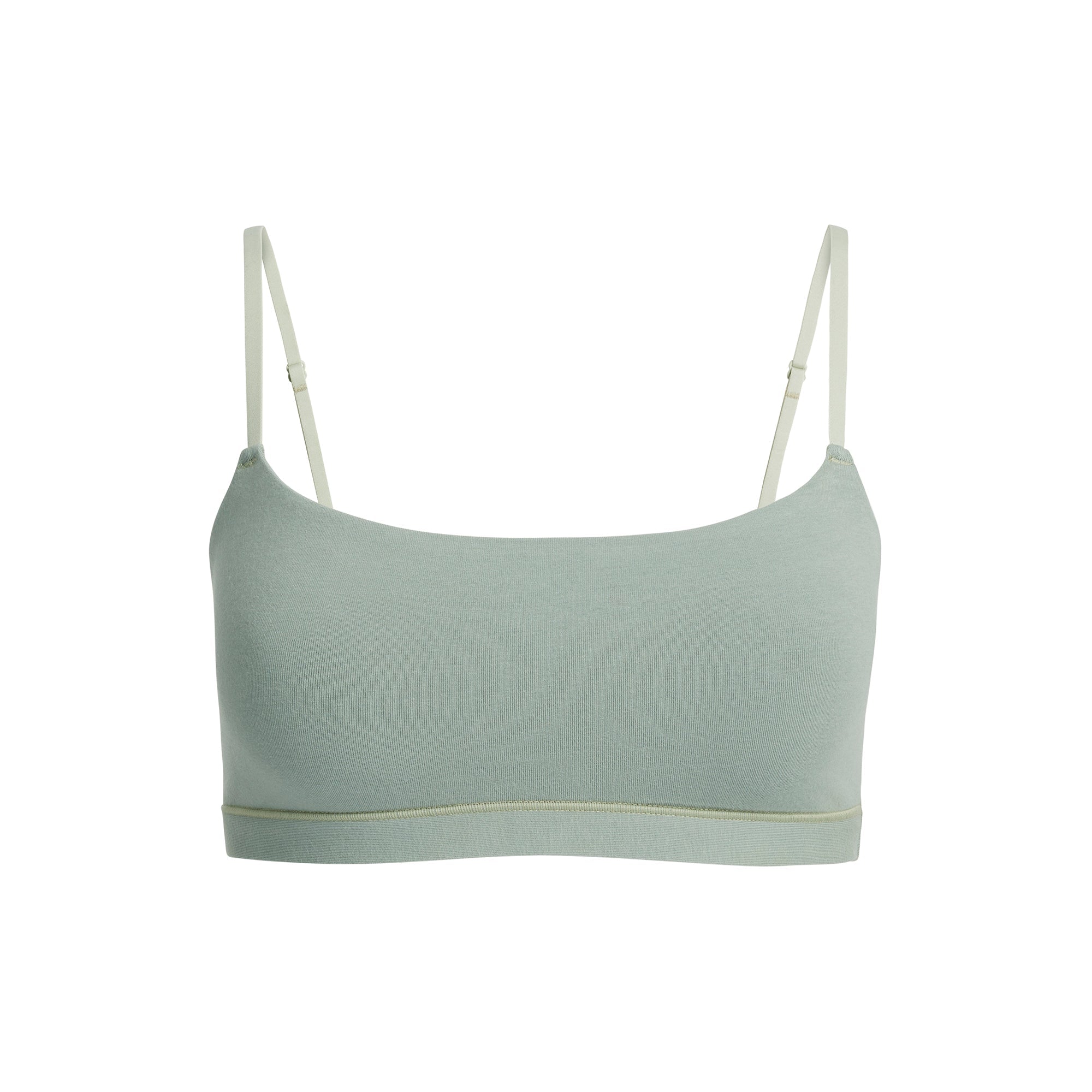Cotton Jersey Scoop Bralette