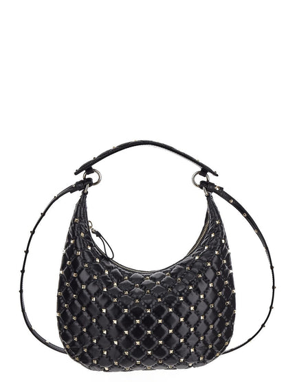 Valentino Garavani Rockstud Spike Small Hobo Bag