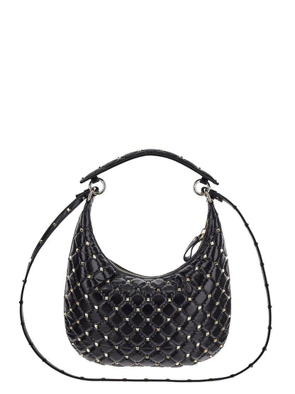 Valentino Garavani Rockstud Spike Small Hobo Bag