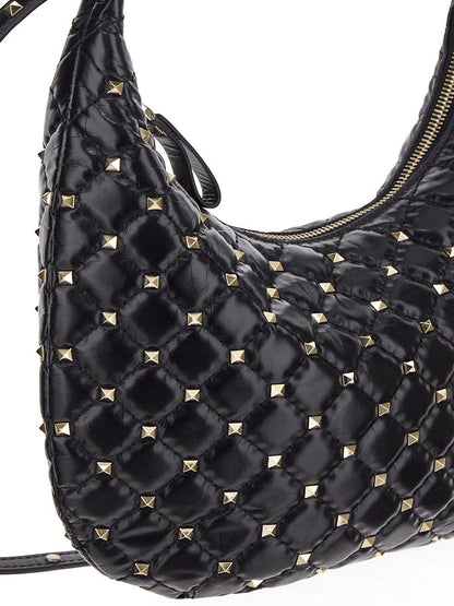 Valentino Garavani Rockstud Spike Small Hobo Bag