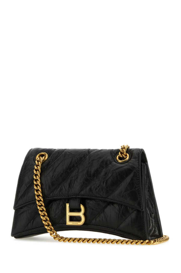 Balenciaga Black Hourglass Shoulder Bag - Size: One Size Bags | Shop From The Mirage
