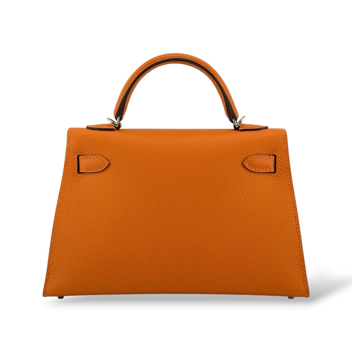 Hermes Kelly Mini Orange Epsom PHW
