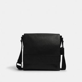 Houston Map Bag In Signature Leather