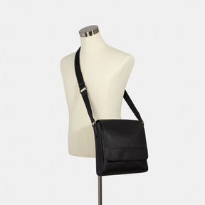 Houston Map Bag In Signature Leather