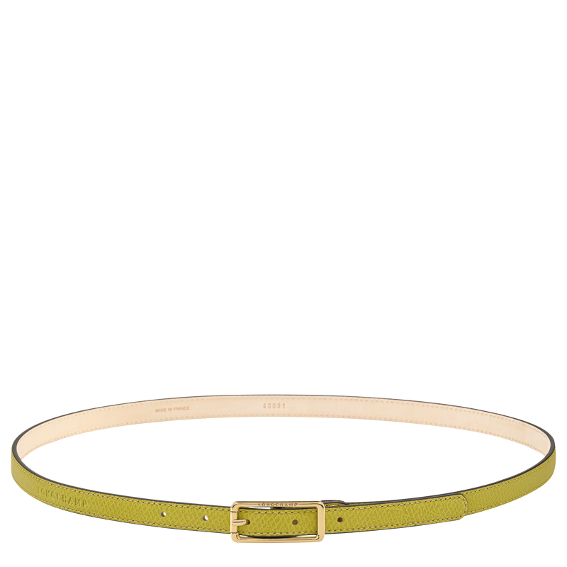 Épure Ladies' belt Kiwi Green - Leather