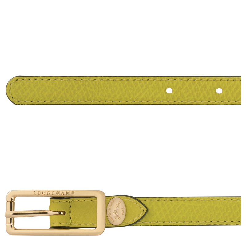 Épure Ladies' belt Kiwi Green - Leather