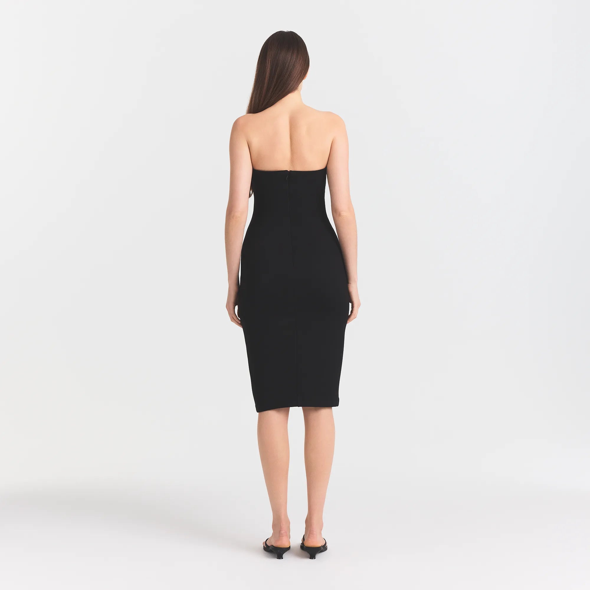The Essential Collection Strapless Midi Dress