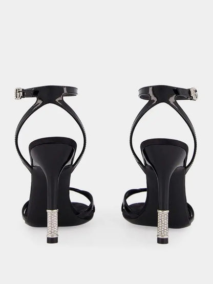 calfskin high-heel sandals