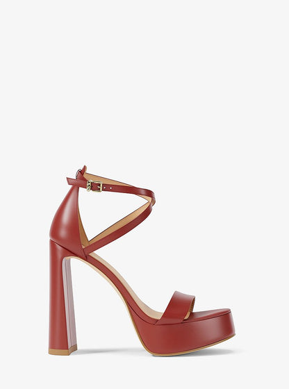 Cami Leather Platform Sandal