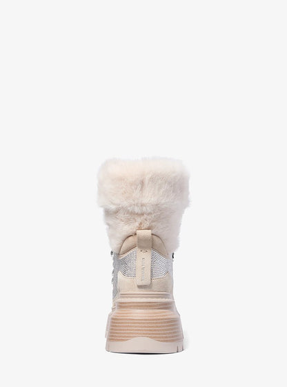Shiloh Embellished Mixed-Media Boot