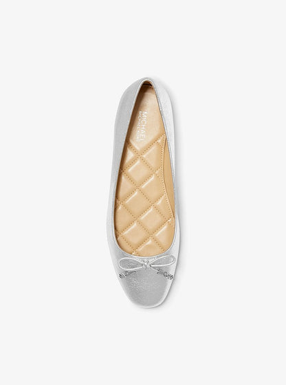 Nori Flex Metallic Leather Ballet Flat