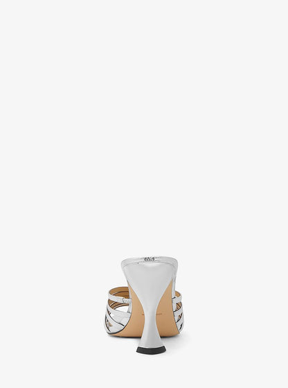 Haisley Metallic Leather Sandal