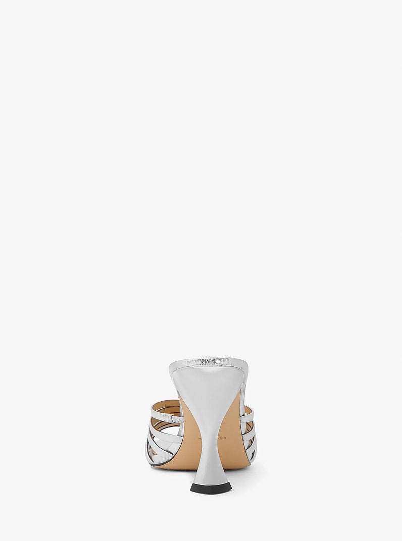 Haisley Metallic Leather Sandal