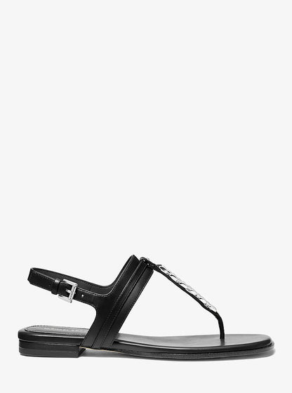 Marcia Embellished Leather Sandal