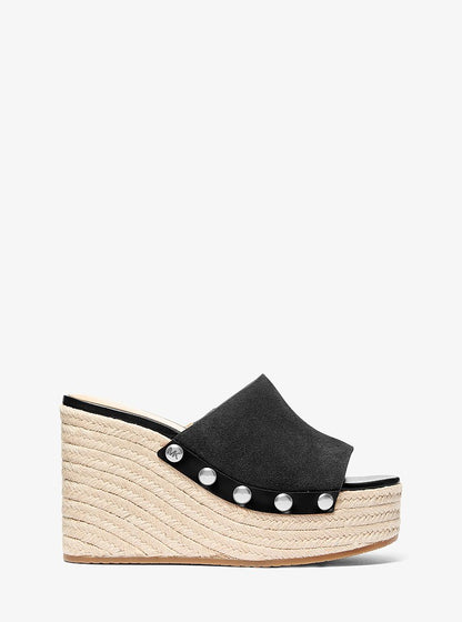 Mayes Suede Wedge Sandal