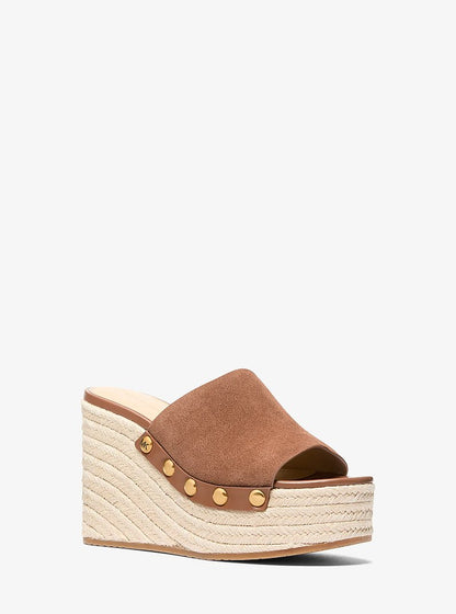 Mayes Suede Wedge Sandal