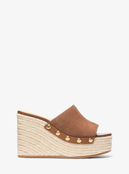 Mayes Suede Wedge Sandal