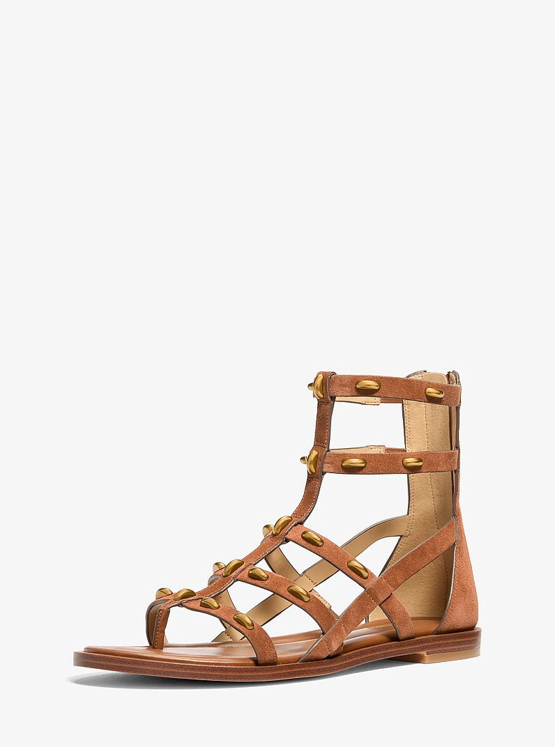 Noa Studded Suede Gladiator Sandal