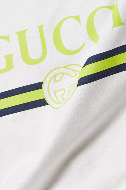 Gucci  Logo T-shirt in Cotton Jersey