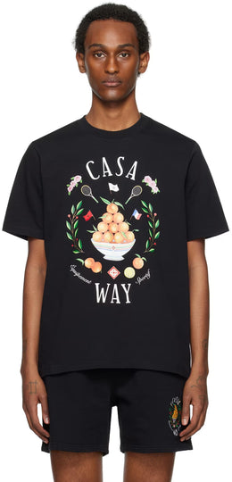 Exclusive Black 'Casa Way' T-Shirt