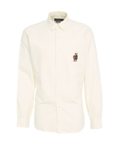 Polo Ralph Lauren Men's Clothing Shirts Bianco AW25