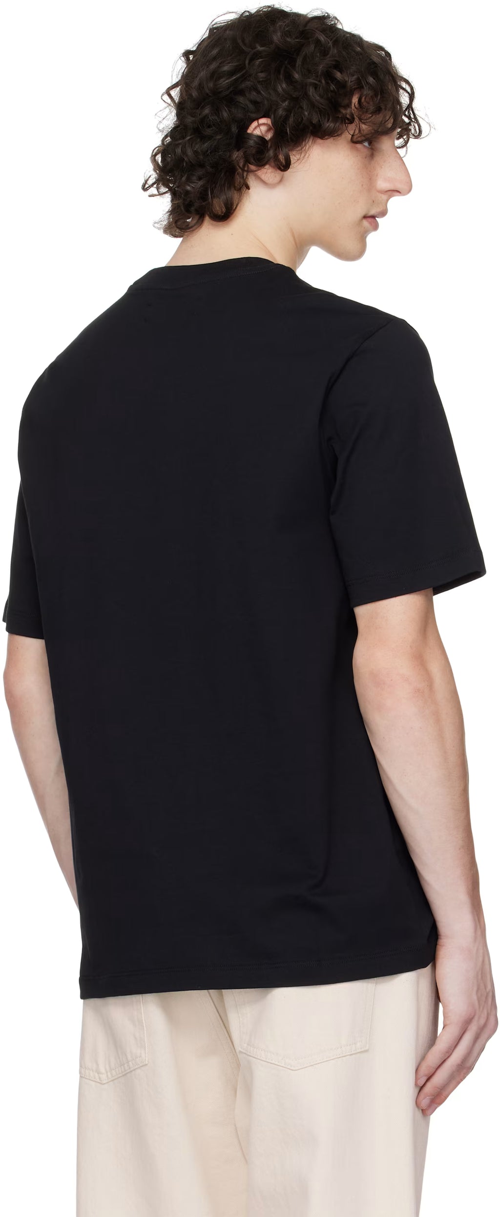 Black 'Amiri' Stencil T-shirt