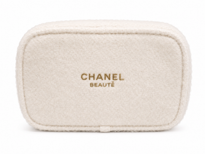Chanel Beauty Cream Pouch Makeup Bag LIMITED EDITION
