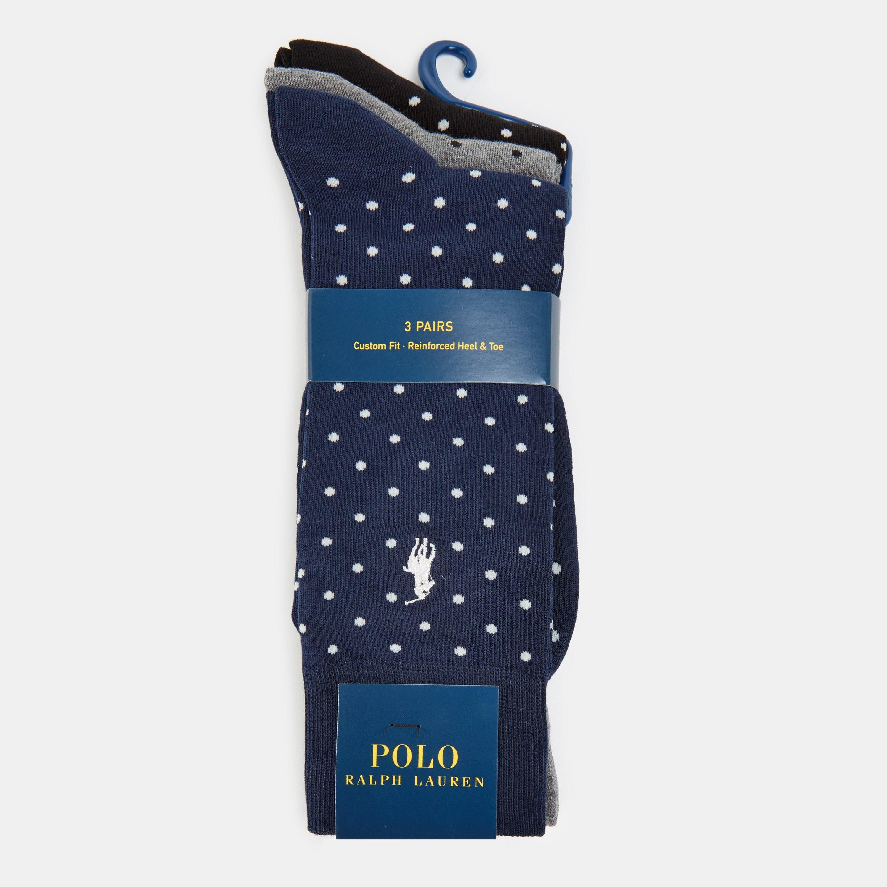 Polo 3pk Dot Sock Sn52