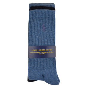 Three Pack Crew Socks