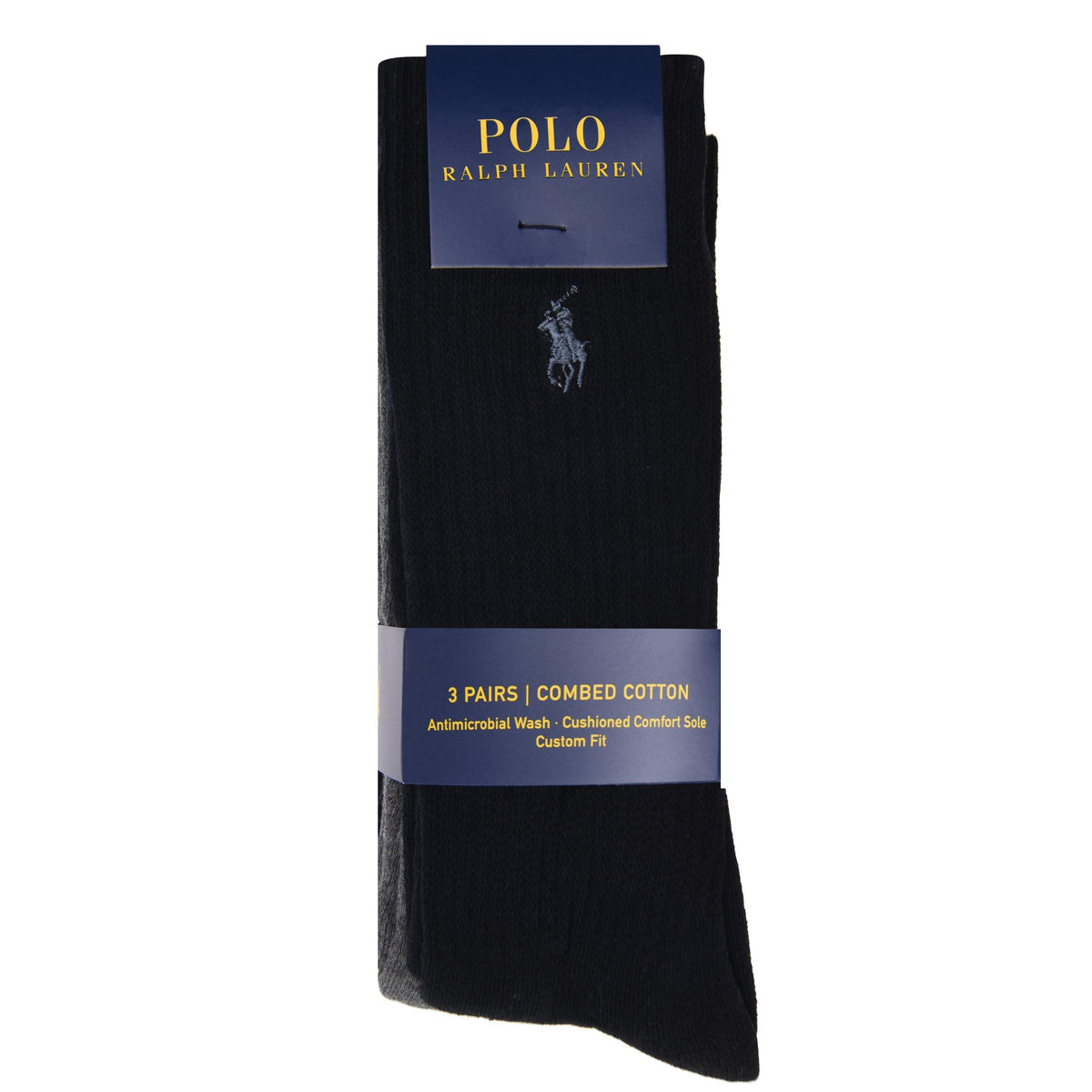 Three Pack Crew Socks