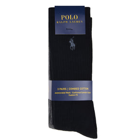 Three Pack Crew Socks