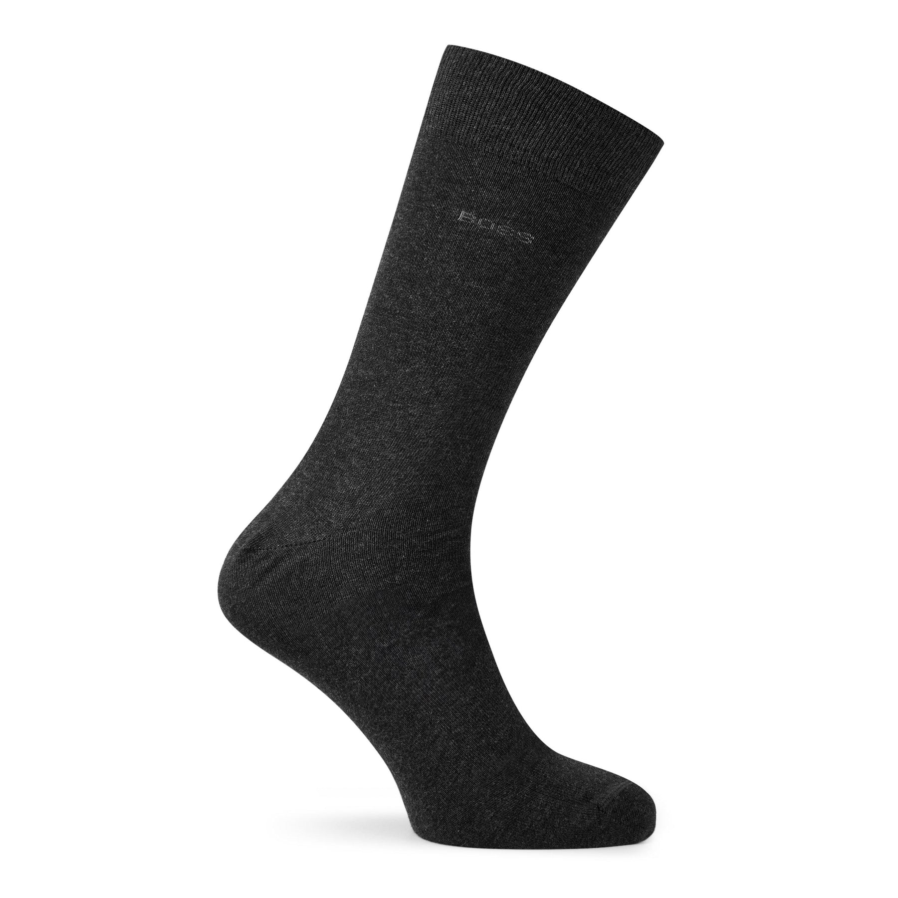 Men's 2 Pack Plain Crew Socks