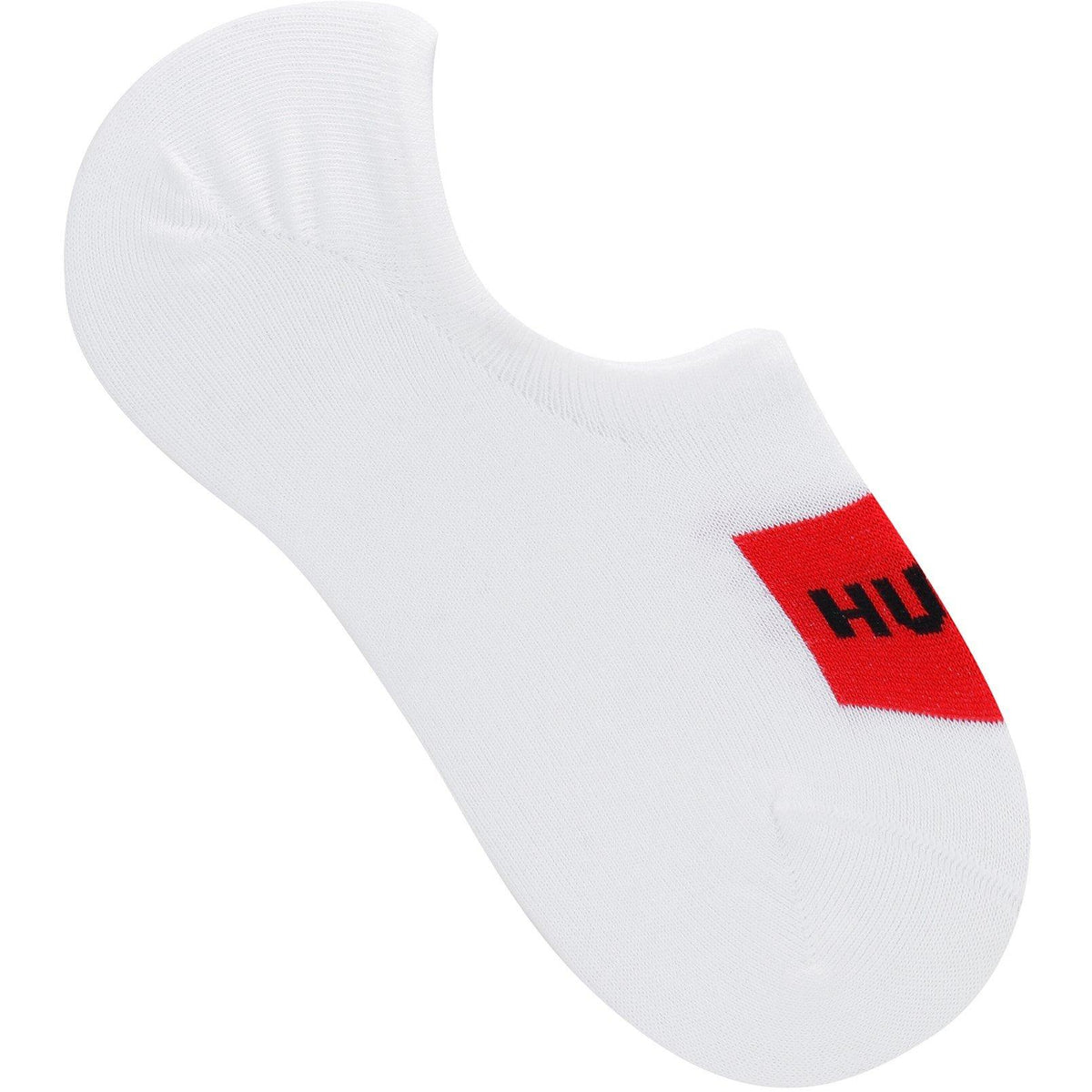 2 Pack Invisible Logo Detail Socks