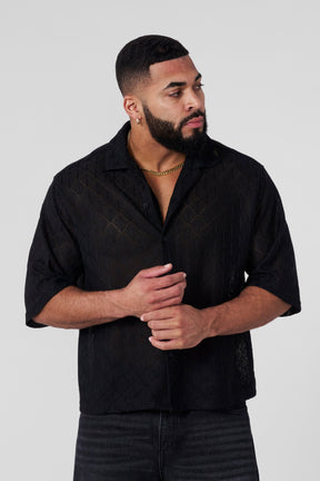 4141 - Swaggy Crochet Button-Ups