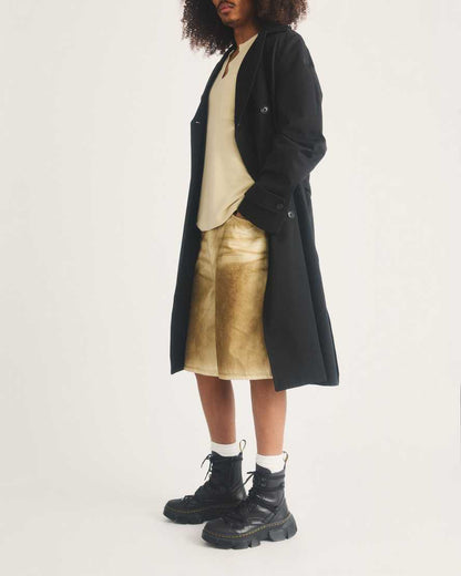 DMXL 8-eye leather boots — Black