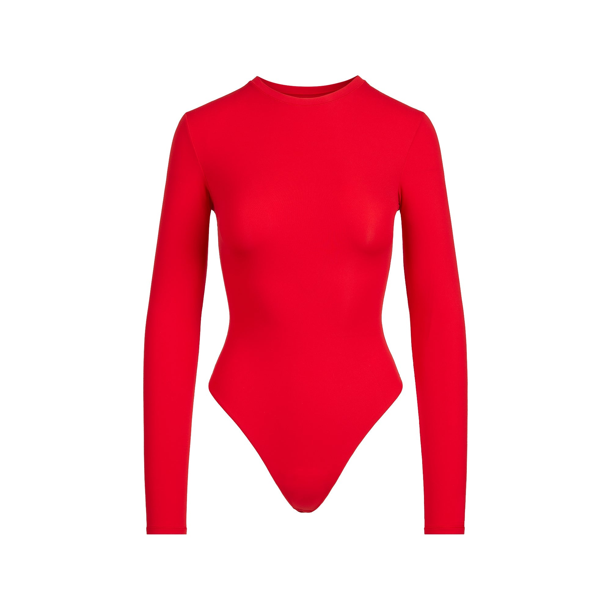 Fits Everybody Long Sleeve Crew Neck Bodysuit