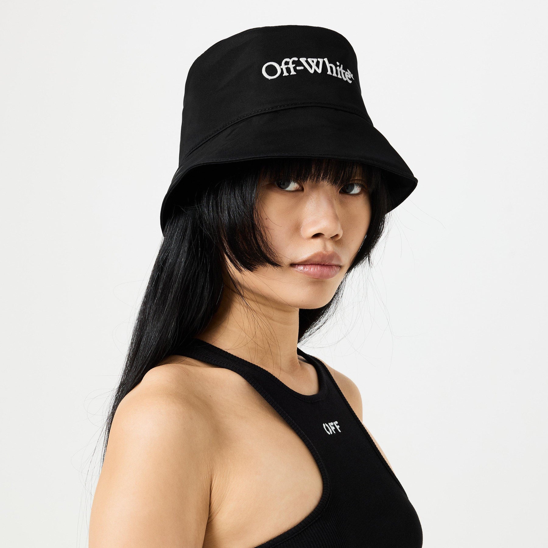 Women's NY Logo Bucket Hat, Distinctive