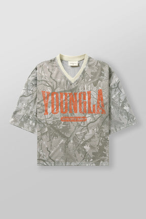 4187 - Varsity Football Cropped Jersey