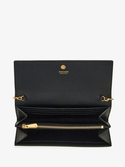 Gancini wallet with chain