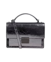 Patent Leather Venezia Bag with Metal Details